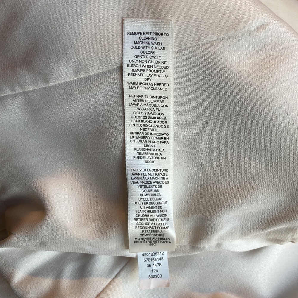 WHBM Belted Fit-And-Flare Dress - Picture 11 of 11